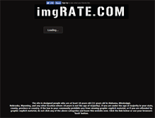 Tablet Screenshot of imgrate.com